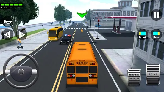 Aperçu Super High School Bus Driving Simulator 3D - 2018 - Img 2