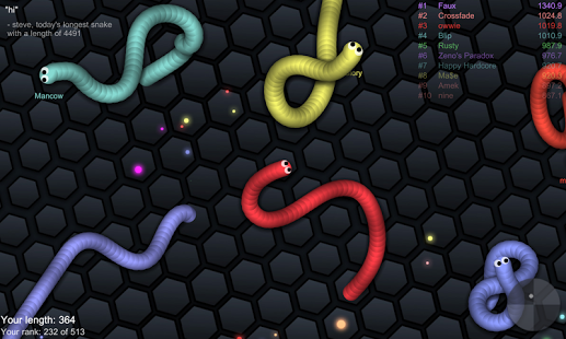 Aperçu slither.io - Img 3