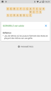 Aperçu Verificateur Mots SCRABBLE - Img 1
