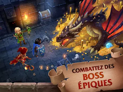 Aperçu Forge of Glory: Match3 MMORPG & Action Puzzle Game - Img 1