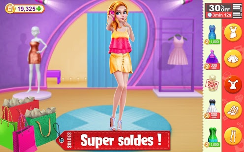 Aperçu Shopping des soldes d’hiver – Jeu d’habits & mode - Img 1