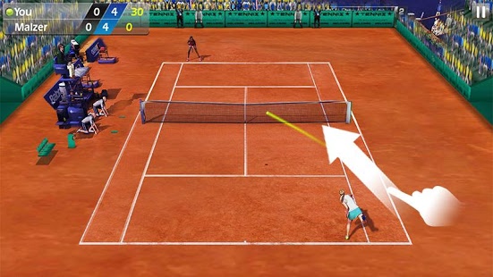 Aperçu Le tennis chiquenaudé 3D - Img 3