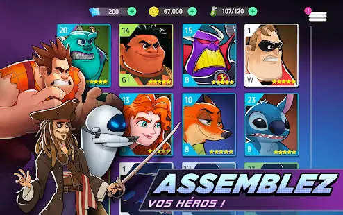 Aperçu Disney Heroes: Battle Mode - Img 2